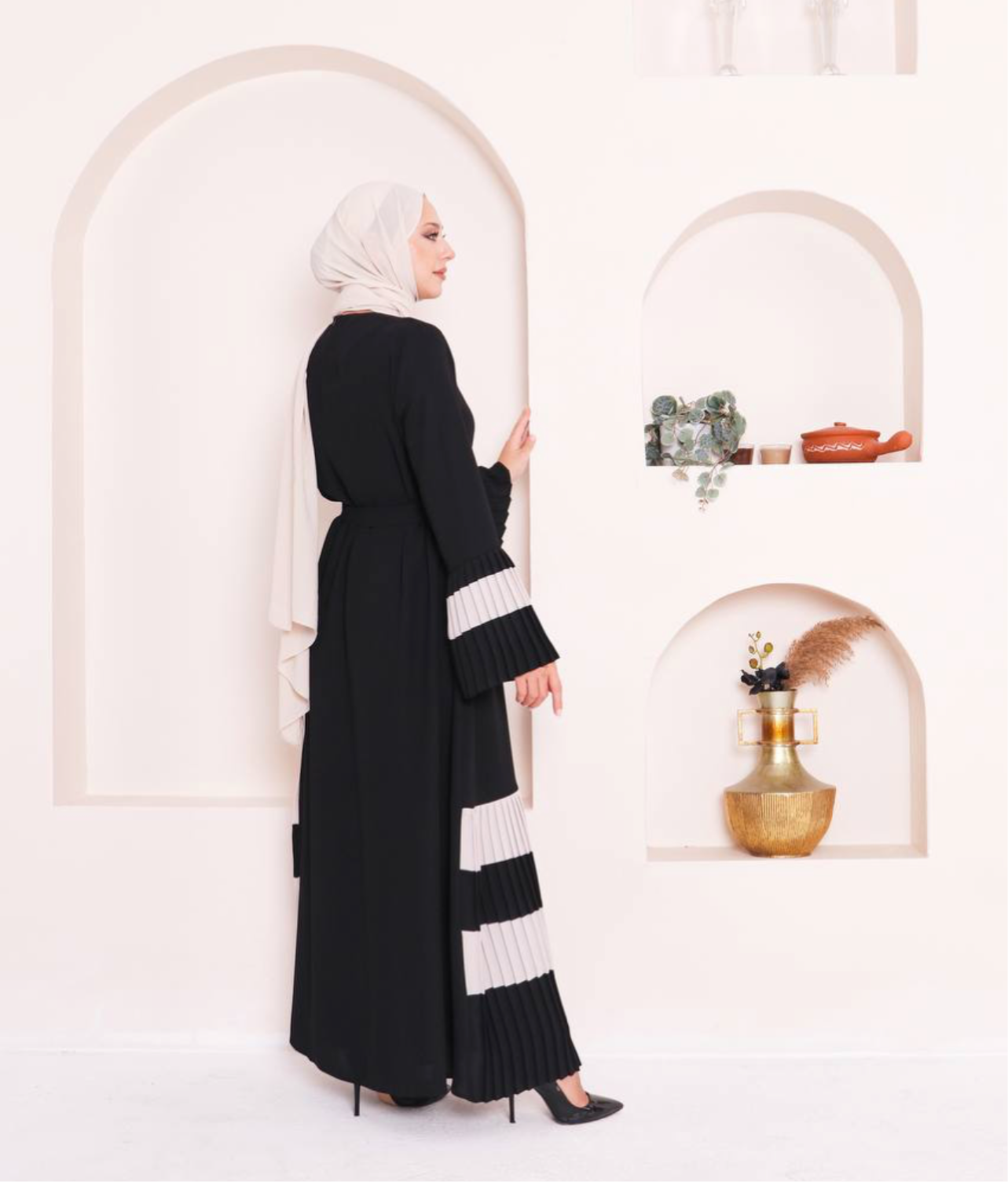 Crème Brule Abaya