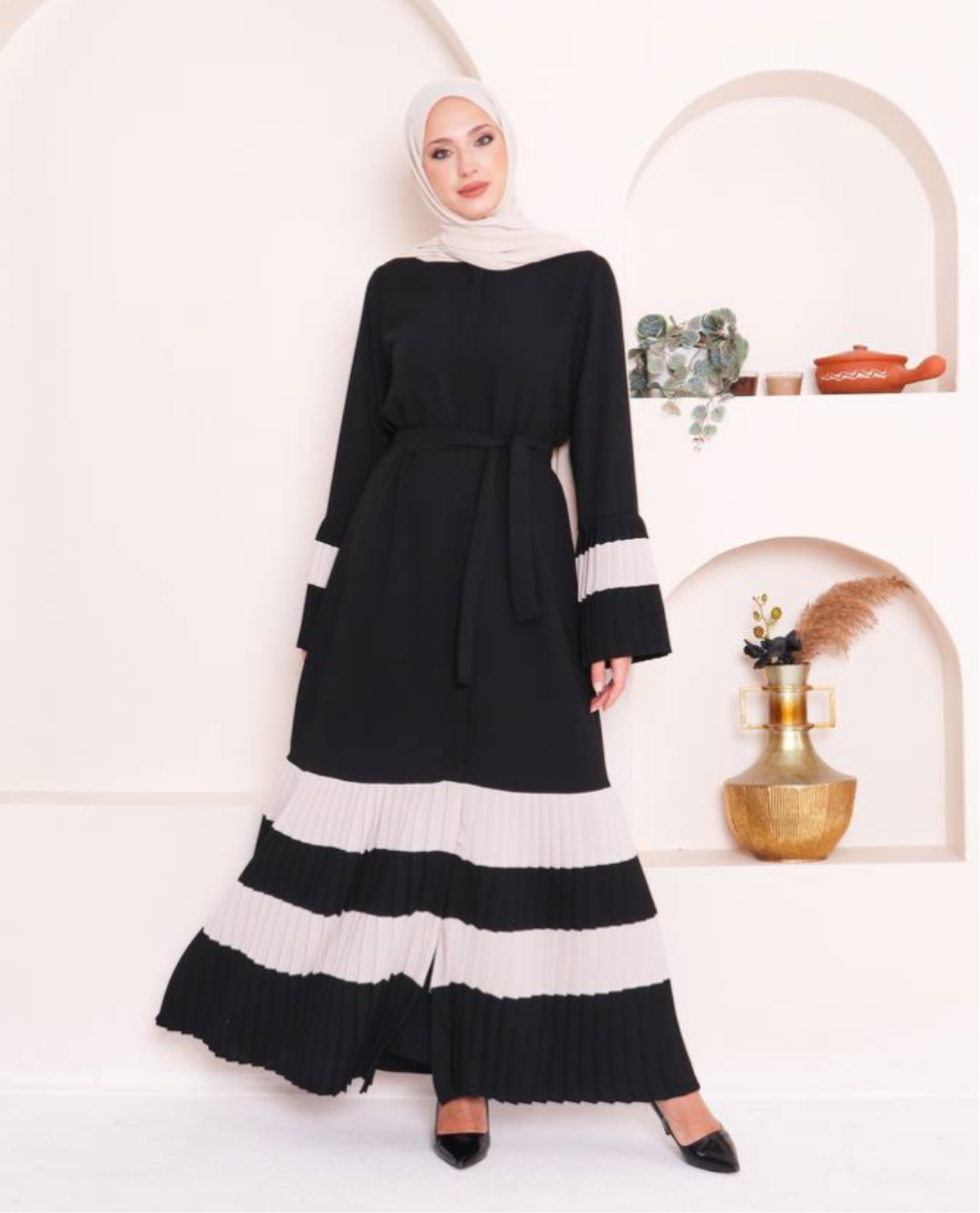 Crème Brule Abaya